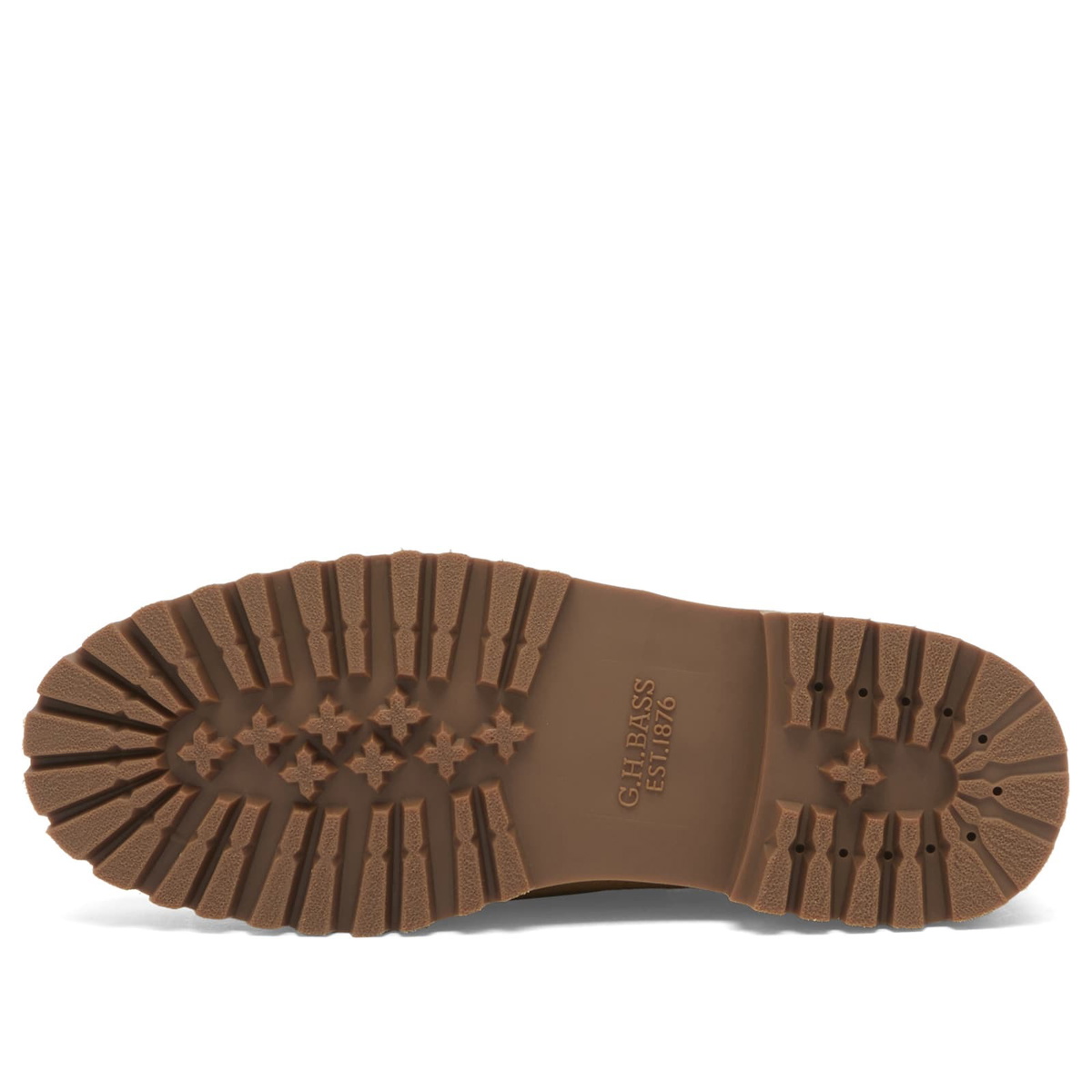 Bass Weejuns Men's Ranger Camp Moc Shoe in Mid Brown Suede