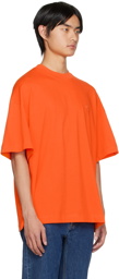 AMI Paris Orange Ami De Cœur T-Shirt