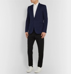 The Row - Navy Michel Slim-Fit Cotton and Cashmere-Blend Blazer - Navy