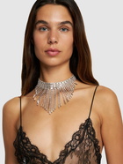 ROSANTICA Camilla Crystal Drop Choker