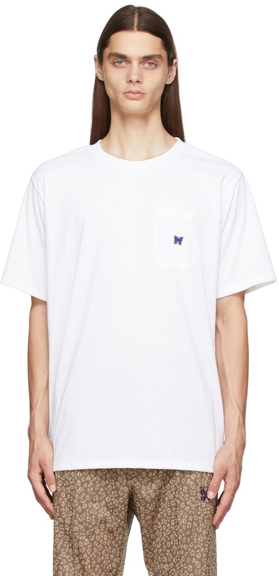 Photo: Needles Embroidered Logo T-Shirt