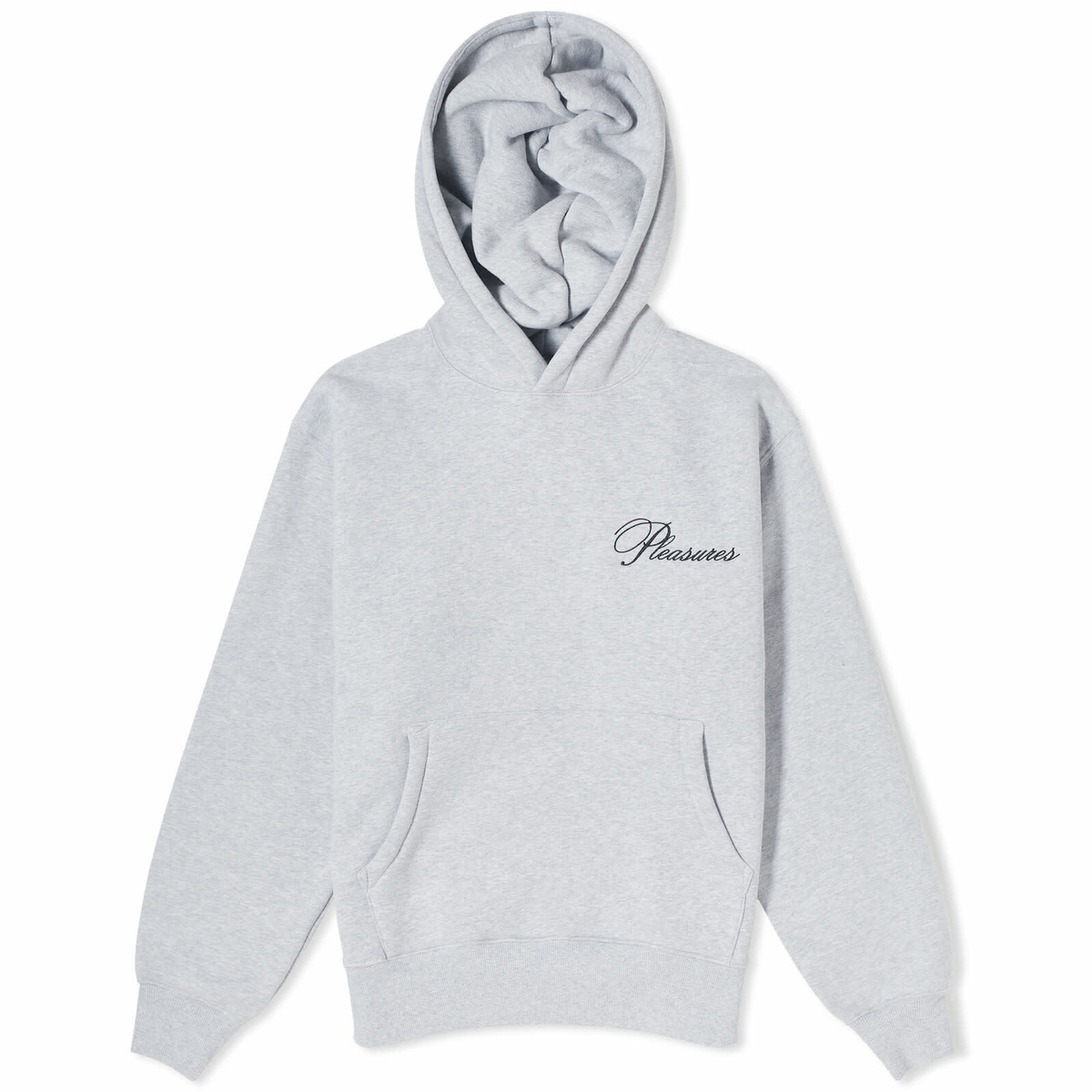 Pleasures Women's Cafe Hoodie in Heather Grey