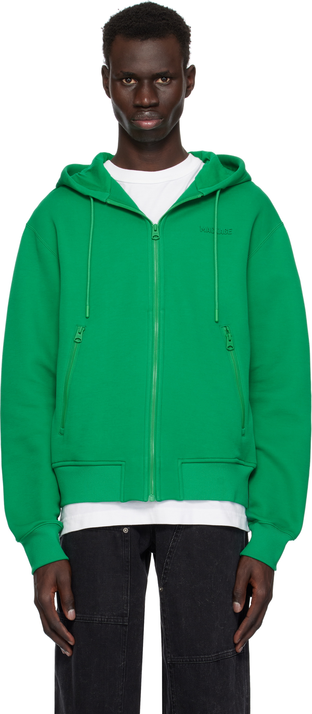 MACKAGE Green Krystos Hoodie