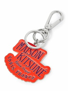 Maison Kitsuné - Palais Royal Silver-Tone and Enamel Keyring