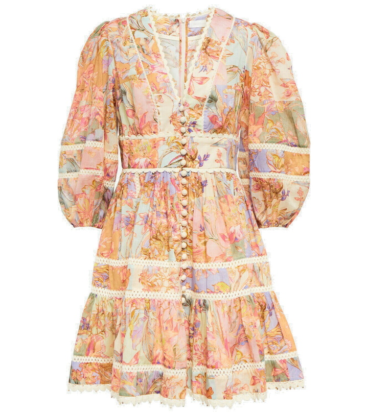 Photo: Zimmermann - Cira Lantern floral minidress