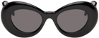 LOEWE Black Curvy Sunglasses