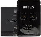 111 Skin Eight-Pack Celestial Black Diamond Eye Masks, 6 mL