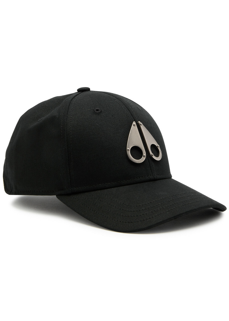 Moose Knuckles Icon Logo Cotton cap - Black - One Size