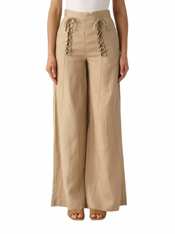 Photo: TwinSet Lyocell Trousers