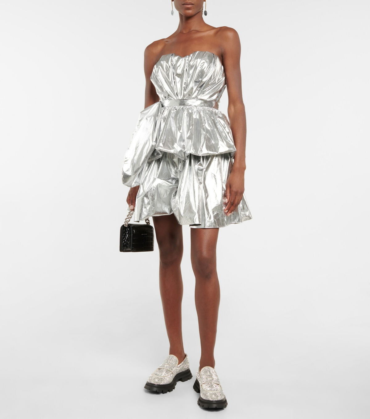 Alexander McQueen - Wander crystal-embellished loafers