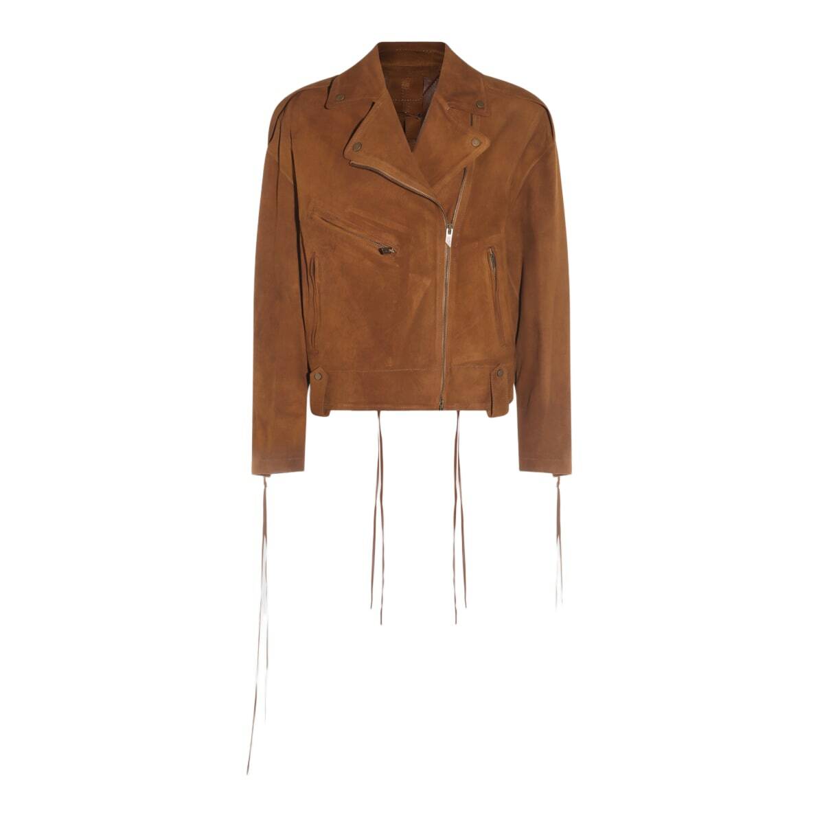Salvatore Santoro Brown Leather Jacket