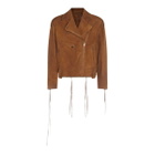 Salvatore Santoro Brown Leather Jacket