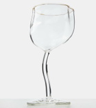 Seletti x Diesel Living Classics on Acid Greca wine glass