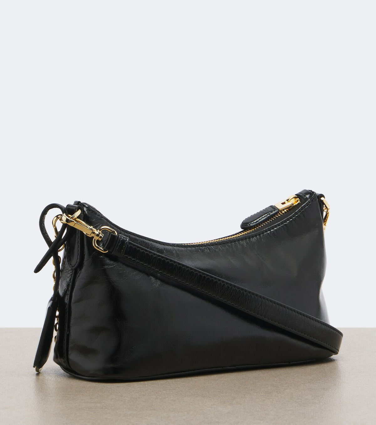 Prada Mini leather shoulder bag