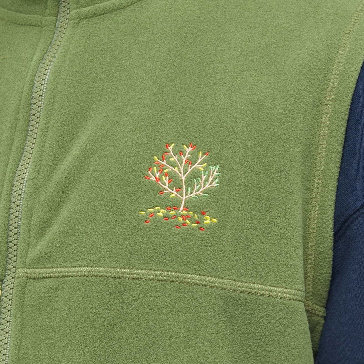 Magenta Men's Spot Hunter Fleece Vest in Khaki