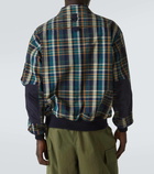Comme des Garçons Homme Checked cotton and linen blouson