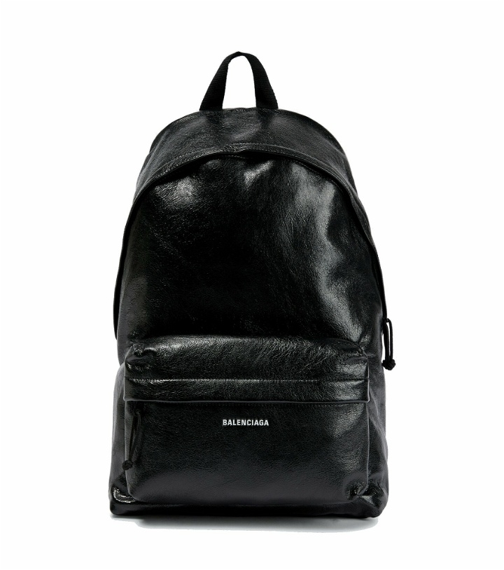 Photo: Balenciaga - Leather backpack
