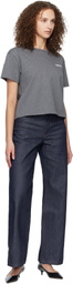 A.P.C. Gray Boxy Petit 'VPC' T-shirt