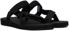 Teva Black Universal Slides