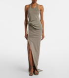 Rick Owens Ribbed-knit cotton tank top