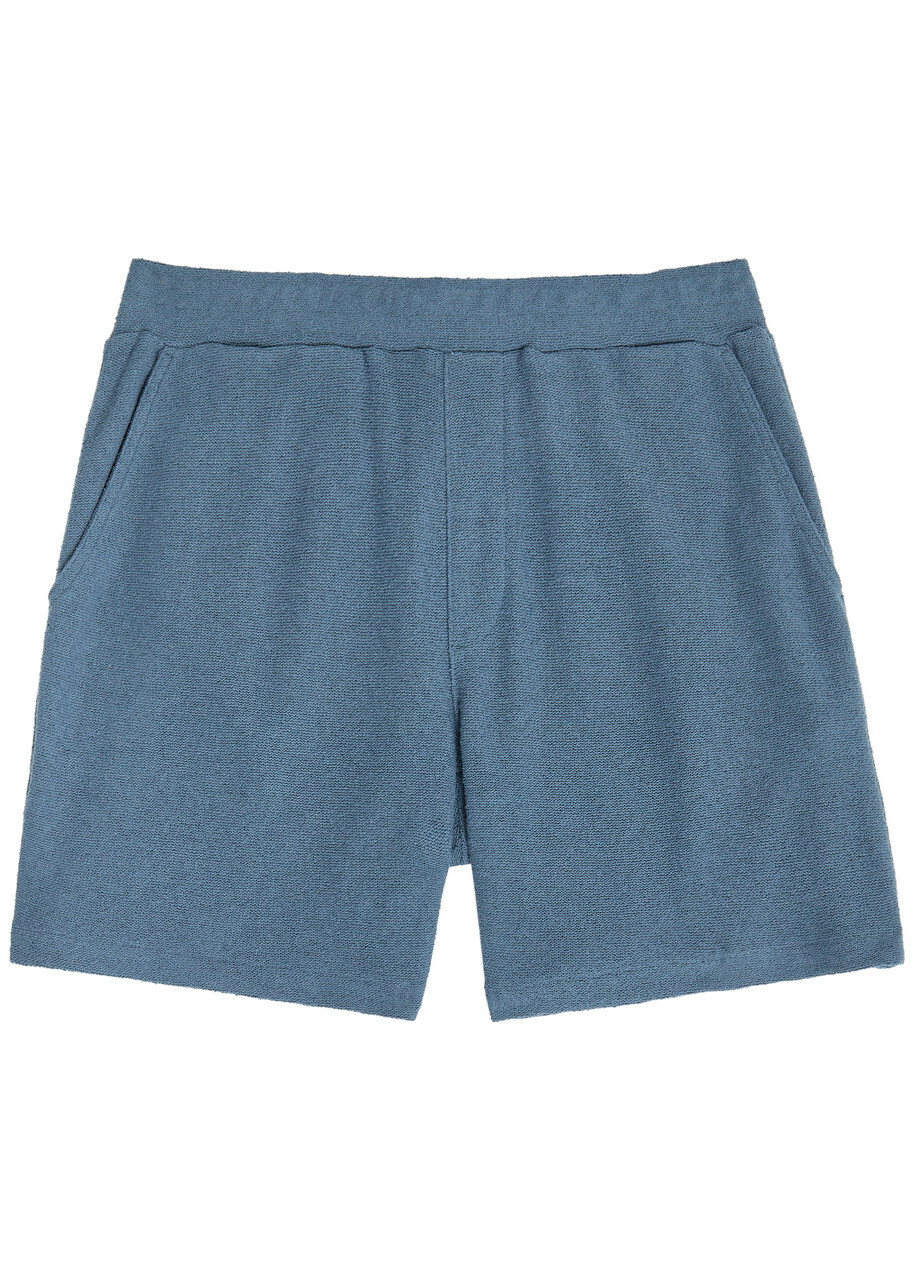Paige Elijah Terry Shorts Blue
