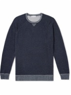 Peter Millar - Hartford Cotton and Merino Wool-Blend Sweatshirt - Blue