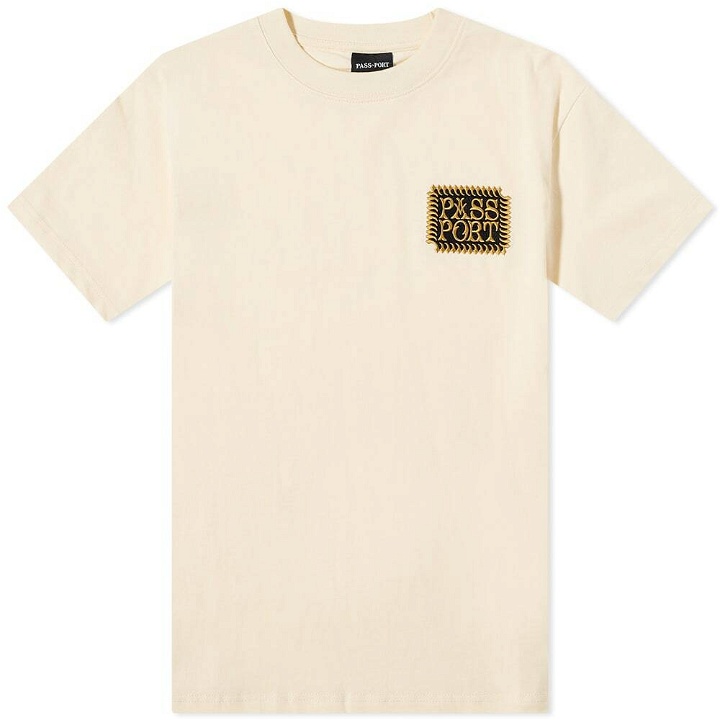 Photo: Pass~Port Men's Tooth & Nail T-Shirt in Cream