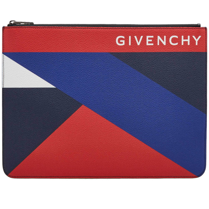 Photo: Givenchy Geometric Logo Pouch