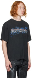 Dsquared2 Black Iron T-Shirt