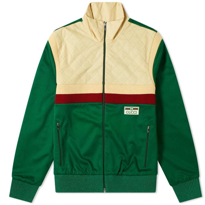 Photo: Gucci Technical Jersey GG Track Jacket