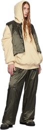 A. A. Spectrum Khaki Spaced Cargo Pants