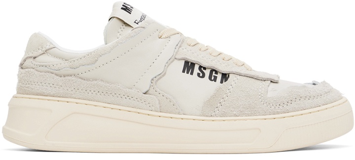 Photo: MSGM Off-White ACBC Edition Fantastic Green Sneakers