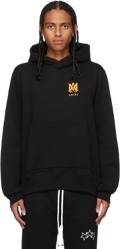 Photo: AMIRI Black & Yellow M.A. Hoodie