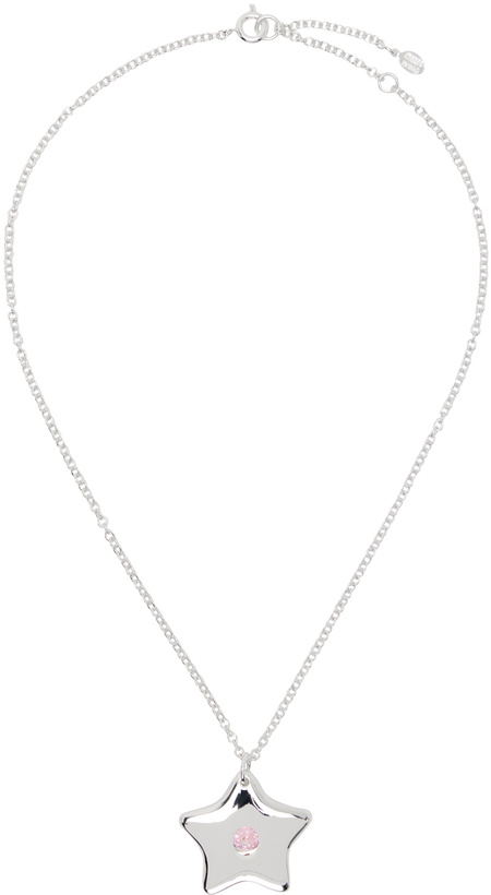 Photo: Sandy Liang Silver Sparkles 2.0 Necklace