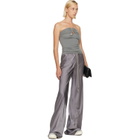 Rick Owens Gray Alannah Prong Bustier Top