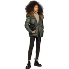 Mr and Mrs Italy Green Down London Parka