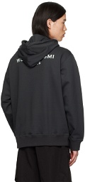 Wooyoungmi Gray Patch Hoodie