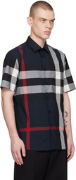 Burberry Navy Summerton Shirt