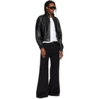 LU'U DAN Black Denim Phat Jeans