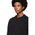 Rick Owens Black Short Crewneck Sweater