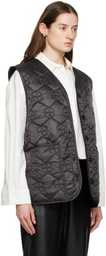ANINE BING Black Andy Vest