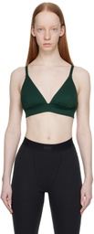 Outdoor Voices Green Sculpt Hi Apex Sport Bra