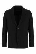 Circolo 1901 Black Stretch Cotton Blazer