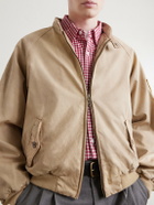 Cherry Los Angeles - Logo-Embroidered Cotton-Twill Bomber Jacket - Brown