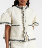 Sacai Bouclé jacket