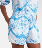 Melissa Odabash Annie printed shorts