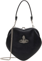 Vivienne Westwood Black Belle Heart Frame Bag