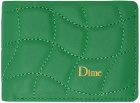Dime Green Quilted Bifold Wallet