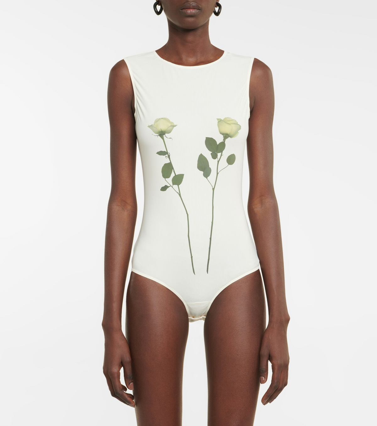 Maison Margiela Sleeveless Jersey Bodysuit - Farfetch