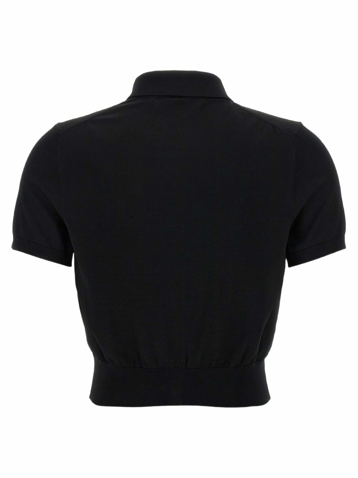 T by Alexander Wang Logo Patch Polo Shirt